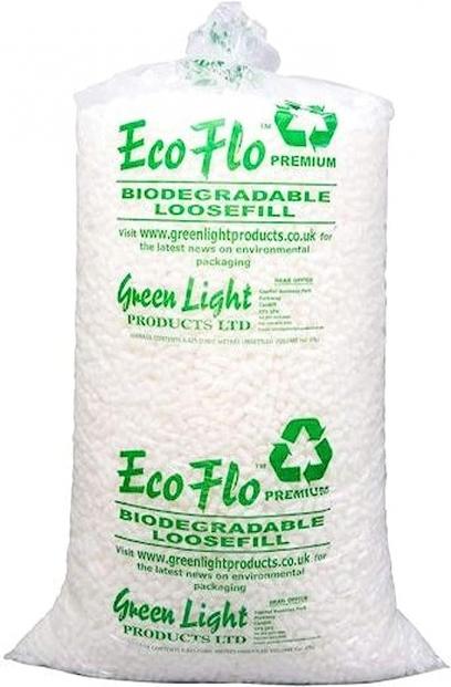 Eco Flo Biodegradable Dissolvable Packing Peanuts