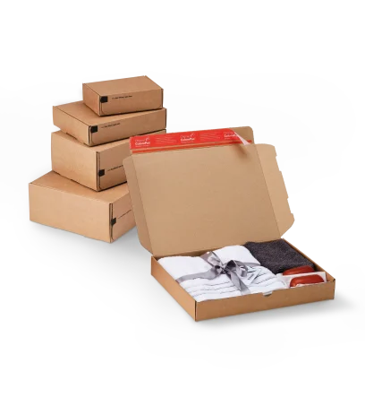 CP080 Brown Postal Boxes (Pack of 40)