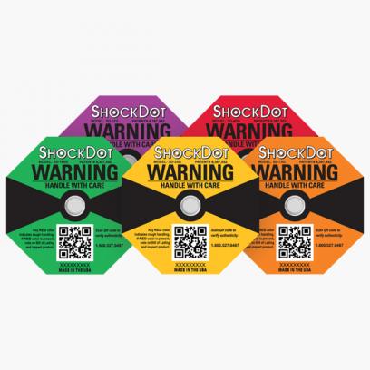 Shockdot shipping labels