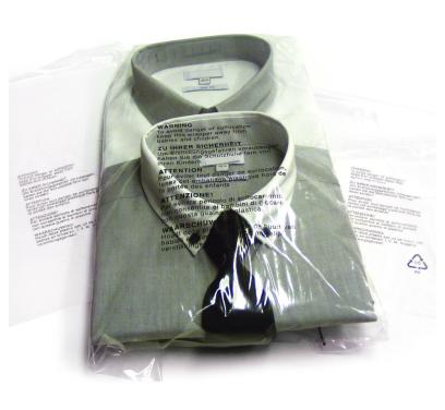 Clear Polypropylene Garment Bags