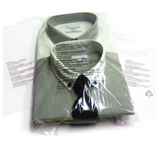 Clear Polypropylene Garment Bags