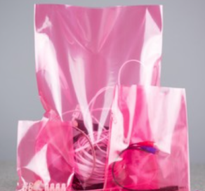 Pink Antistatic Bags