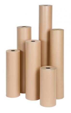 Recycled Brown Kraft Paper Rolls