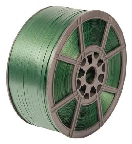 Polyester Strapping on Plastic Reels