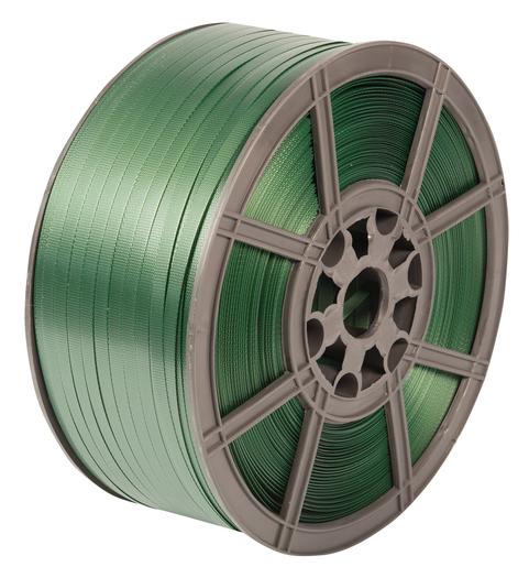 Polyester Strapping on Plastic Reels - Packability