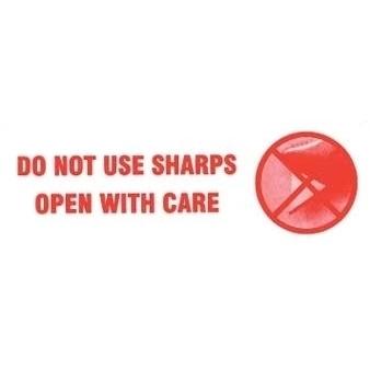 Do Not Use Sharps Label