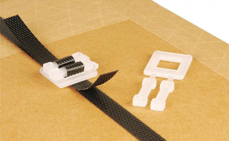 Plastic Buckles Poly Strapping Buckles 1/2 "  White Pk 50 100 200 300 500 1000 