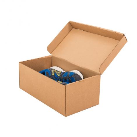 Corrugated Cardboard Shoe Boxes with Lids (Pack of 10)