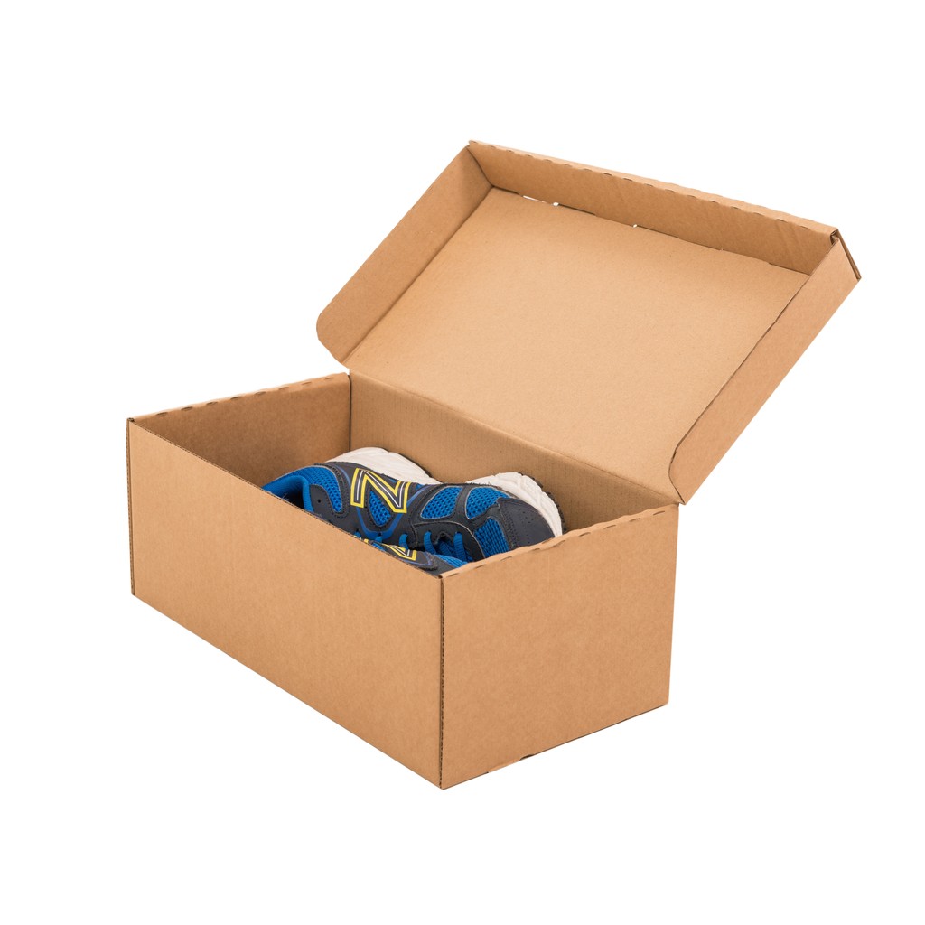 Corrugated Cardboard Shoe Boxes with Lids - Packability